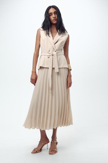 ПЛАТЬЕ-ЖИЛЕТ — Кава от Zara — изображение 0