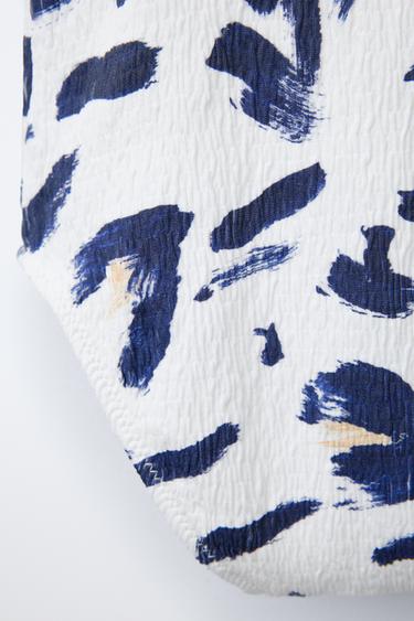 1-6 ANS/ MAILLOT DE BAIN TEXTURÉ À IMPRIMÉ ANIMAL - Multicolore de Zara - Image 3