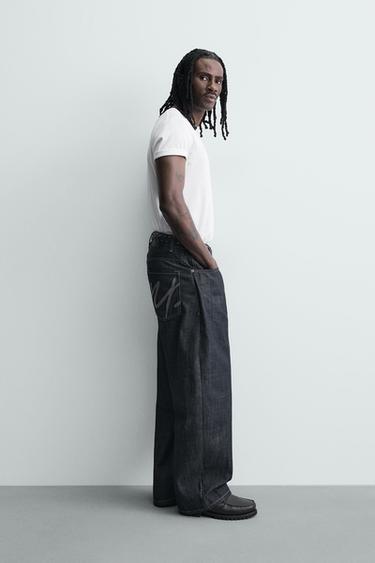 BALLOON FIT JEANS - Blue by Zara - Image 3