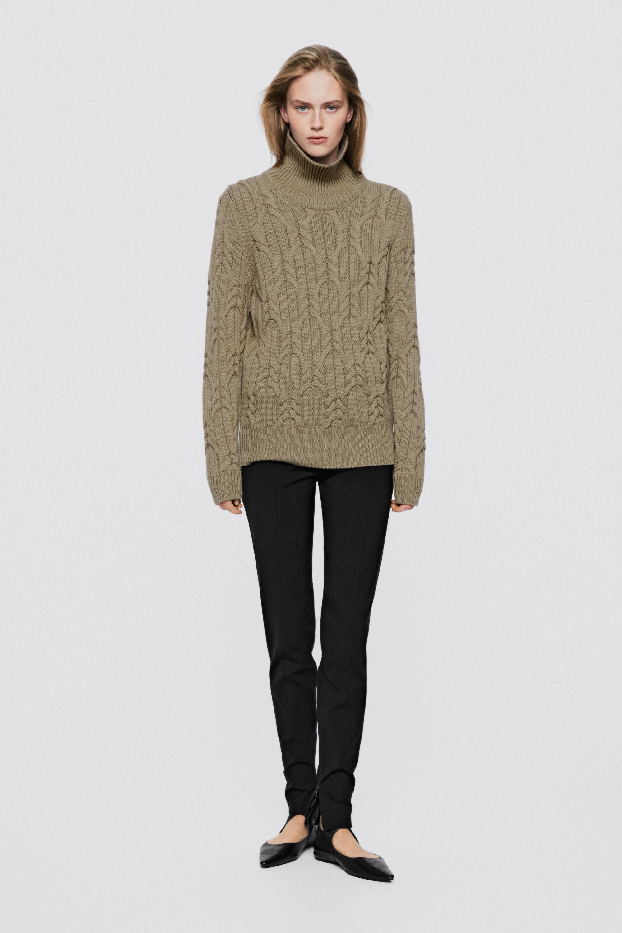 100% wool cable-knit sweater - LIMITED EDITION