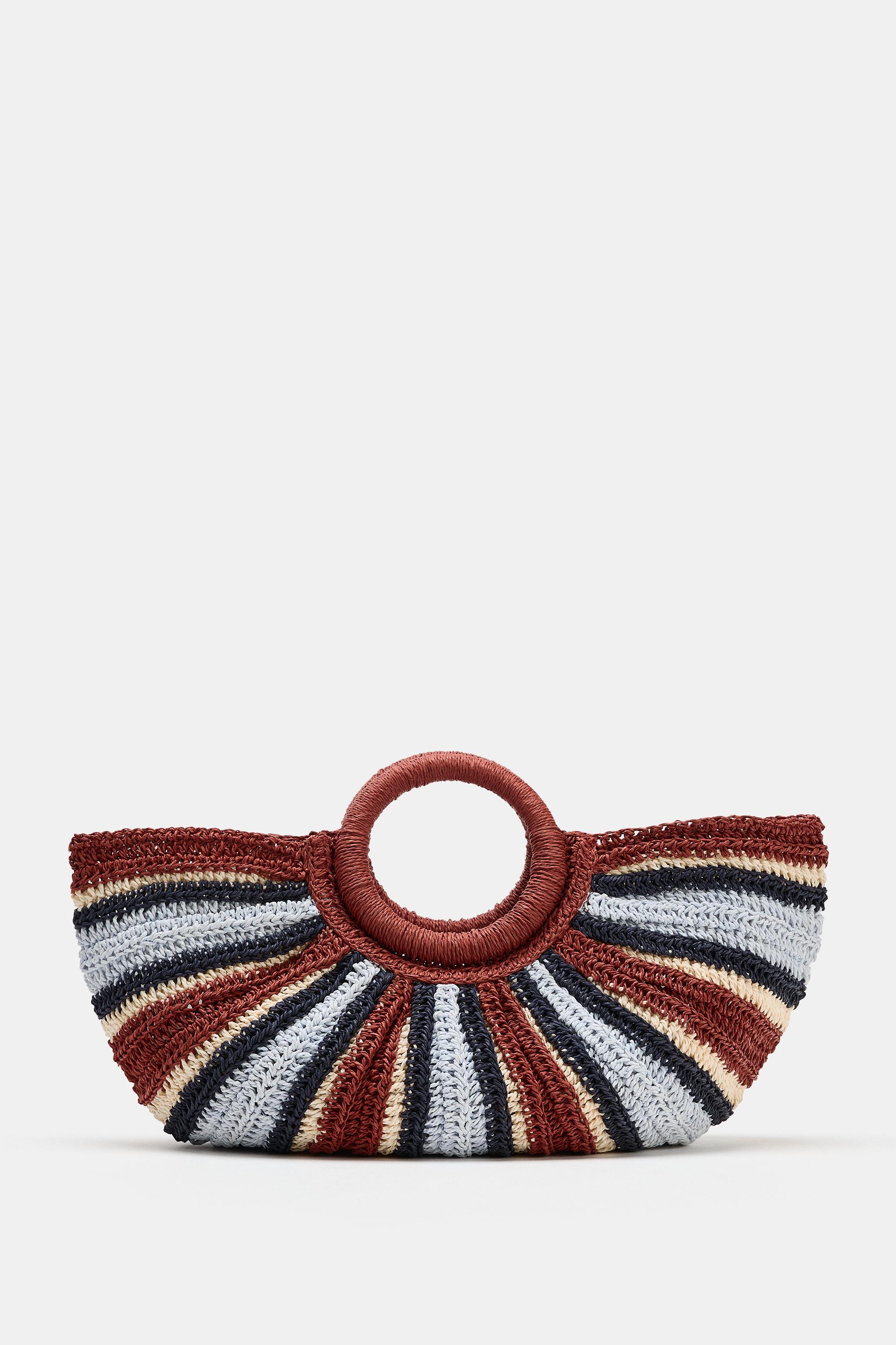WOVEN EFFECT HANDBAG - Multi-color | ZARA United States