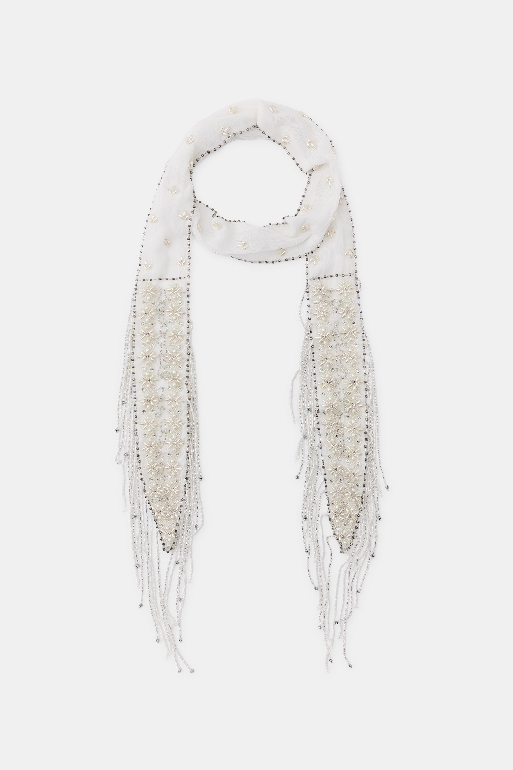 LIMITED EDITION JEWELED BEADED BANDANA