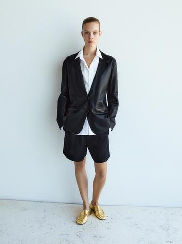 Mocasín dorado antifaz - Oro de Zara