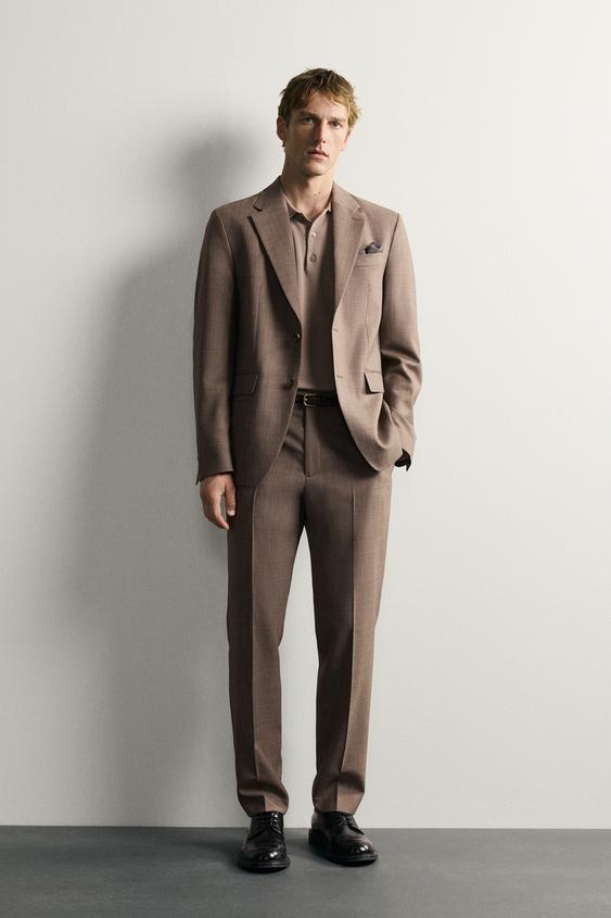AMERICANA DE VESTIT ESTRUCTURA AMB LLANA - terrós de Zara - Imatge 0