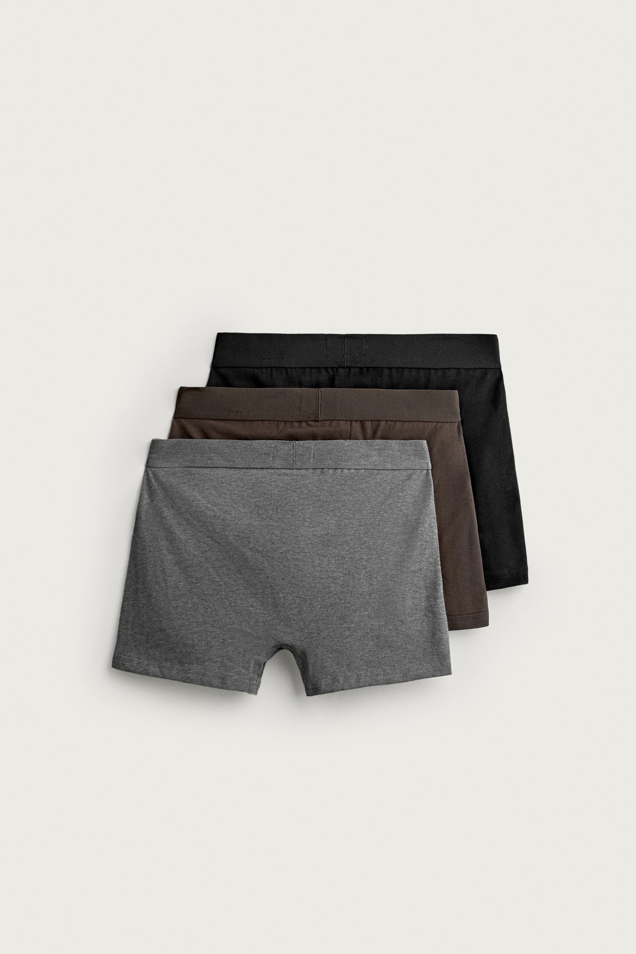SOFT BOXER BRIEFS - PACK OF 3