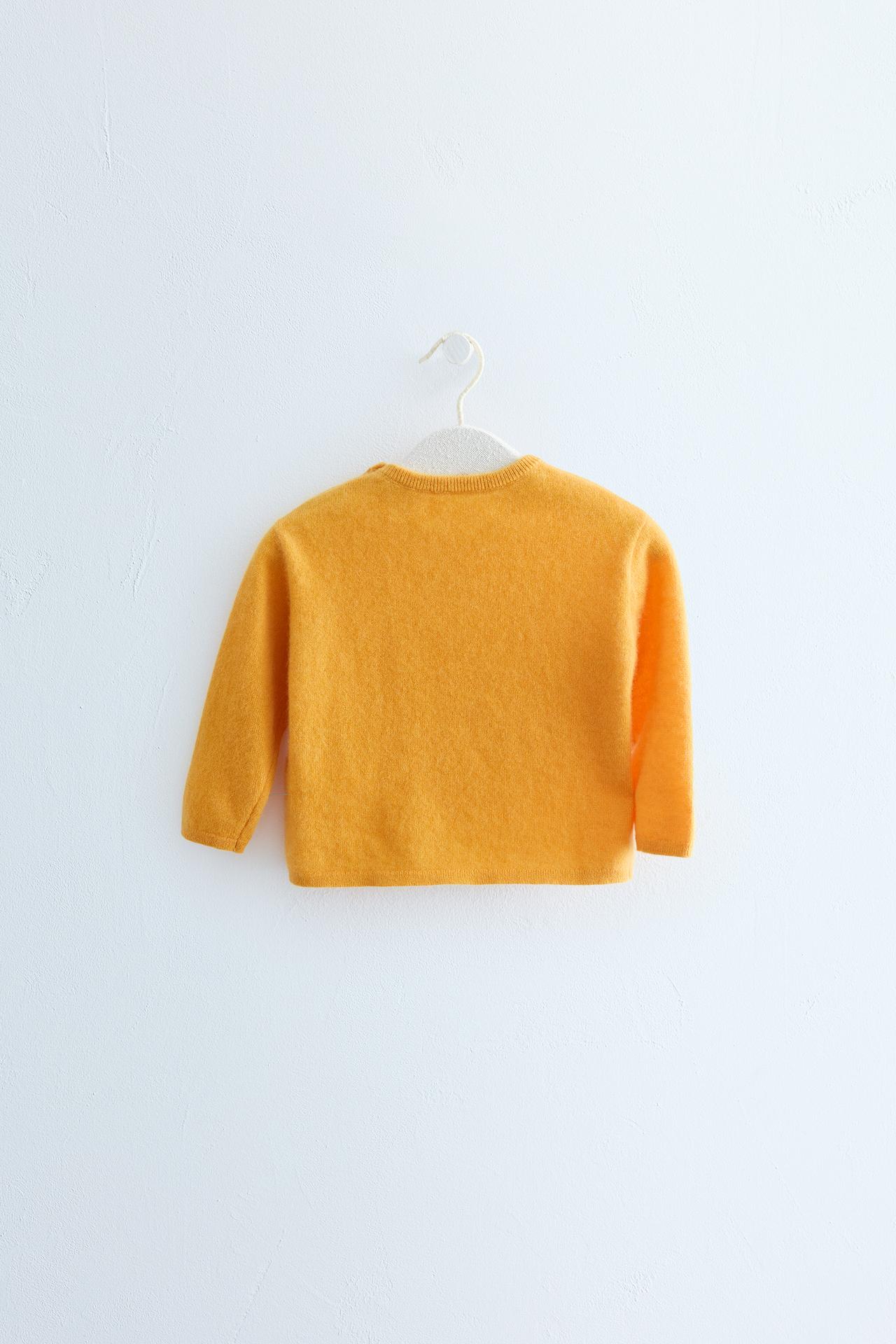 Zara Timeless - 100% Cashmere SWEATER — Yellow