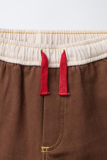 PANTALON BALLON - Écru de Zara - Image 2