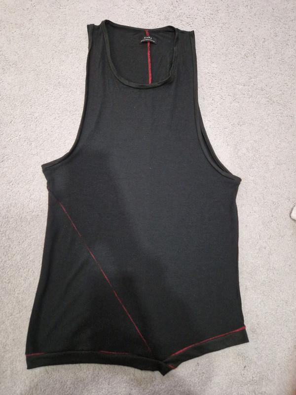LONG TANK TOP WITH SEAM DETAIL
