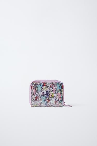 HELLO KITTY AND FRIENDS © VINYL WALLET - Ecru White by Zara - Image 4