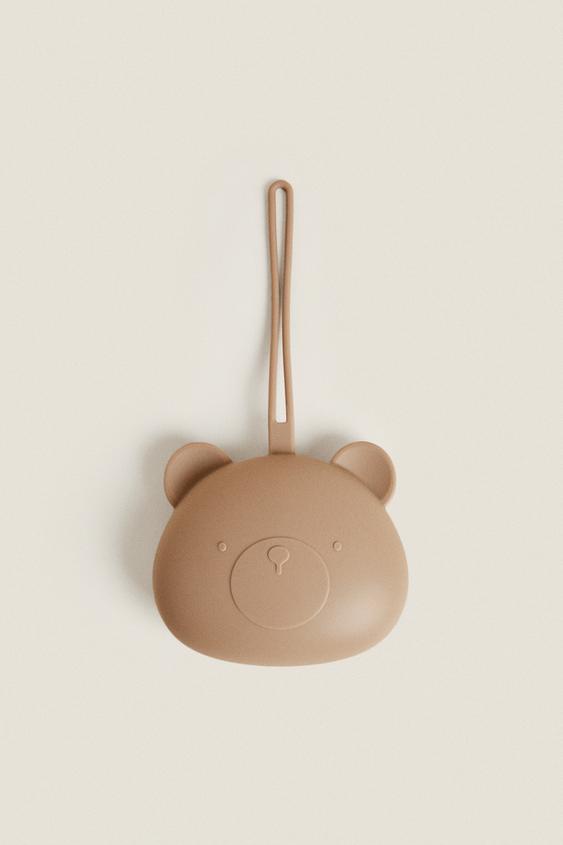 CHILDREN'S BEAR DUMMY HOLDER - Brown | ZARA United Kingdom