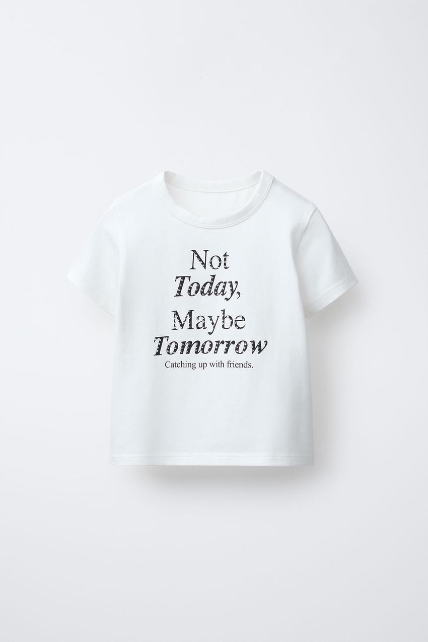 TEXT PRINT T-SHIRT
