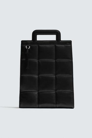 PADDED BAG - Black by Zara