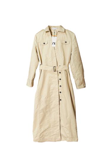VESTIDO TIPO GABARDINA