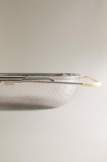 METAL COLANDER - Cream by Zara - Image 3