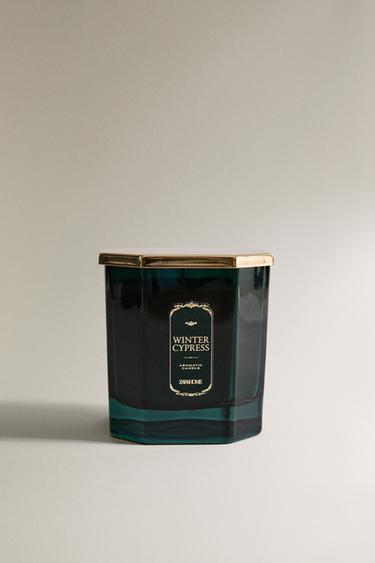 (280 G) LUMÂNARE PARFUMATĂ WINTER CYPRESS - whiskey de la Zara