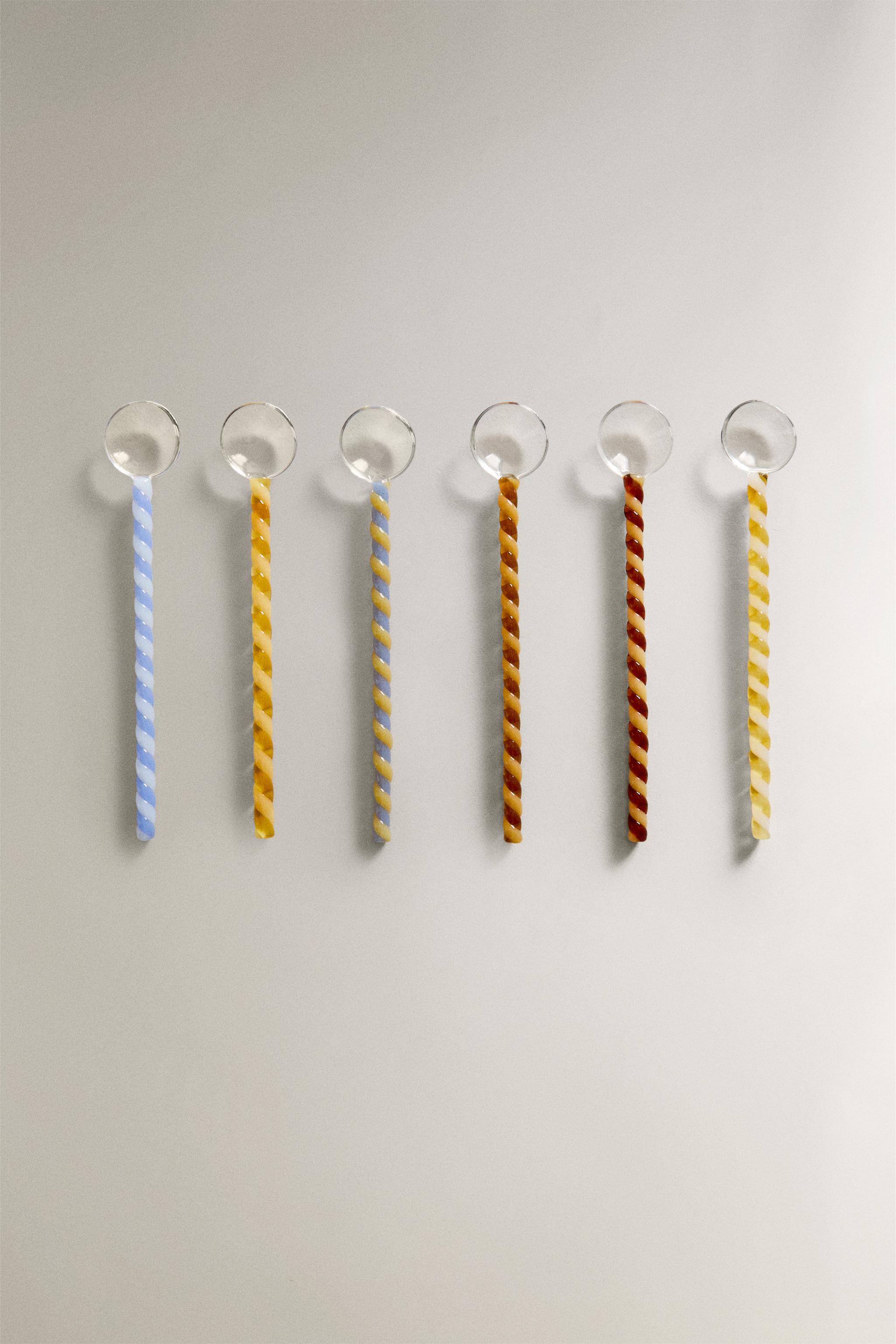 ENSEMBLE PETITES CUILLÈRES BOROSILICATE