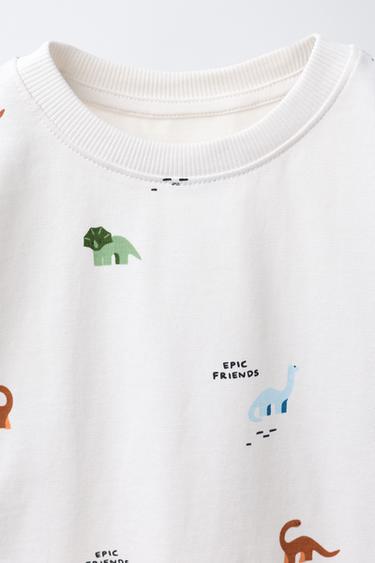 PRINTED T-SHIRT - White by Zara - Image 2