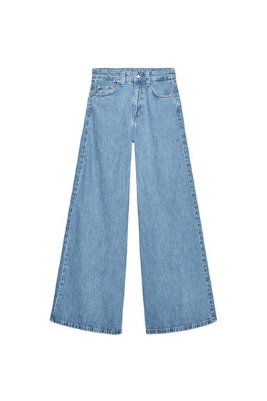 ZW COLLECTION HIGH-WAIST WIDE-LEG JEANS