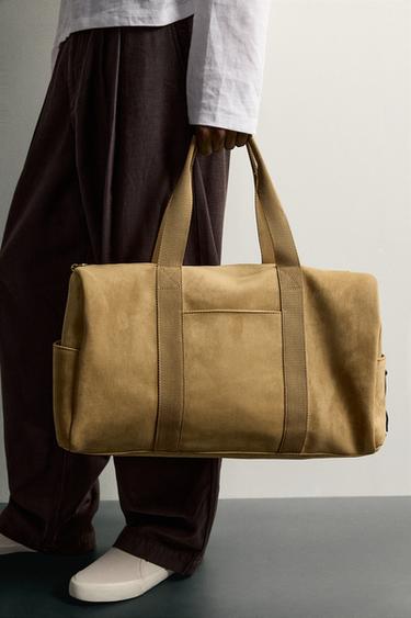 TRAVEL BAG - Sand Brown by Zara - Image 0