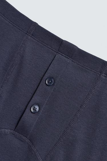 RIB LIMITED EDITION PYJAMA PACK - Navy blue by Zara - Image 5
