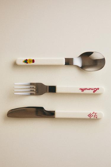 SET CUBERTERÍA INFANTIL X THE ANIMALS OBSERVATORY - Multicolor de Zara