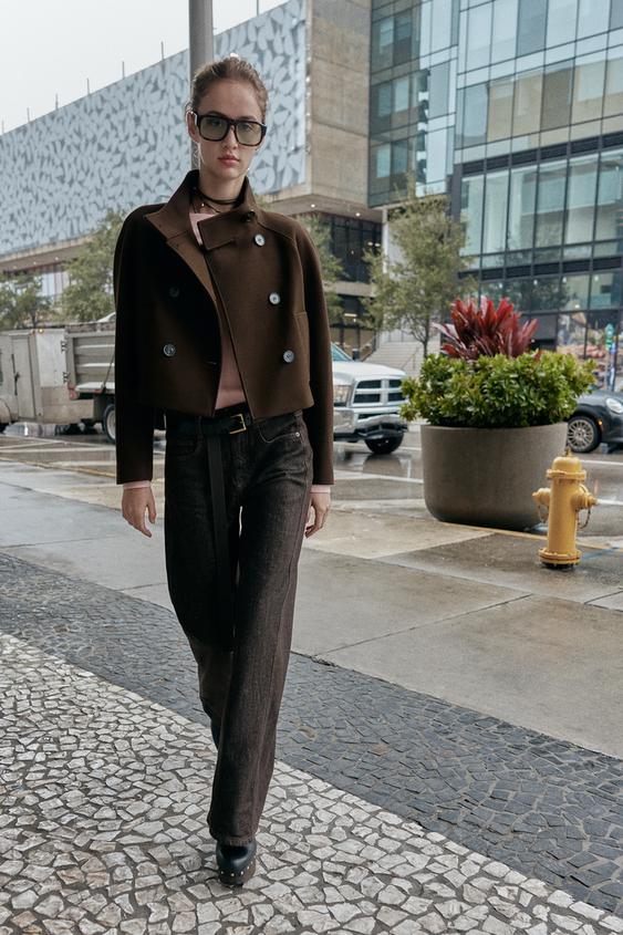 SHORT HIGH COLLAR JACKET