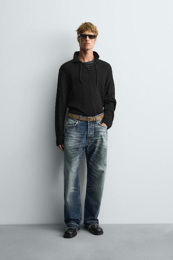 TEXTURED CORD KNIT POLO SHIRT