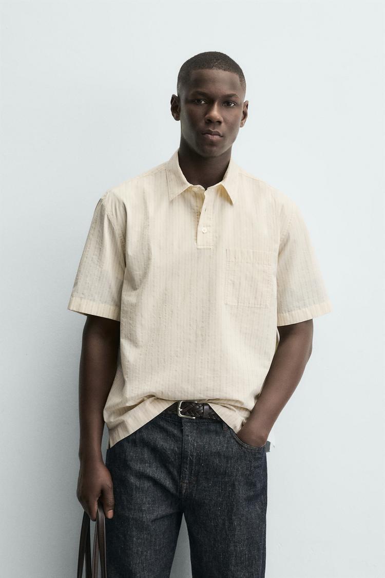 ZARA REGULAR FIT POLO SHIRT