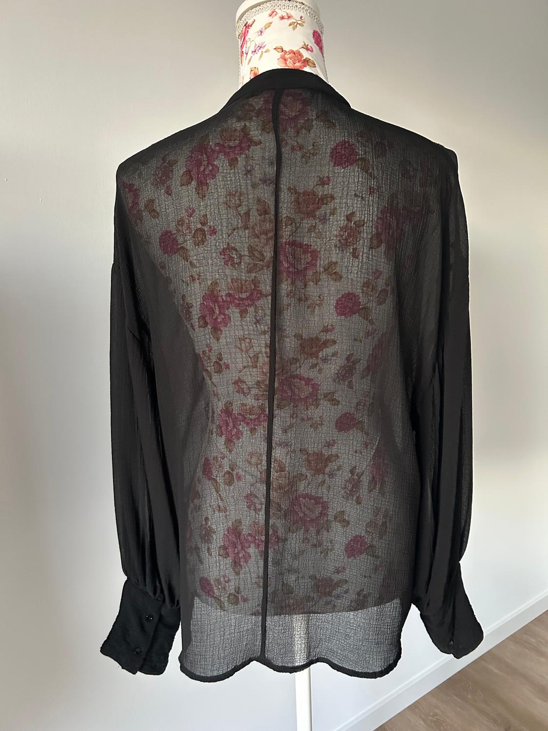 SEMI-SHEER EMBROIDERED SHIRT - Image 2