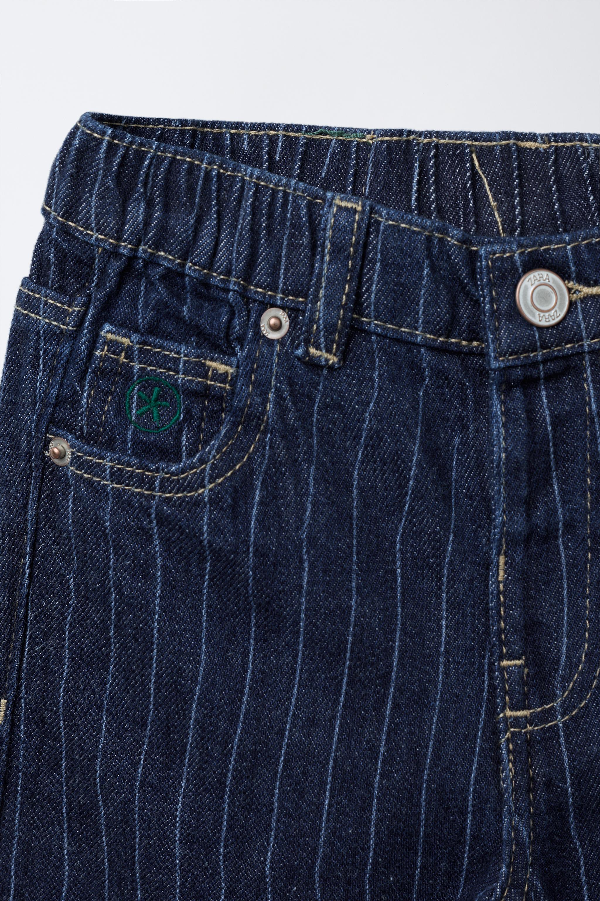 ZARA ライダース　バギーフィット　デニムパンツ ZARA ライダースBAGGY FIT デニムパンツ - メルカリ