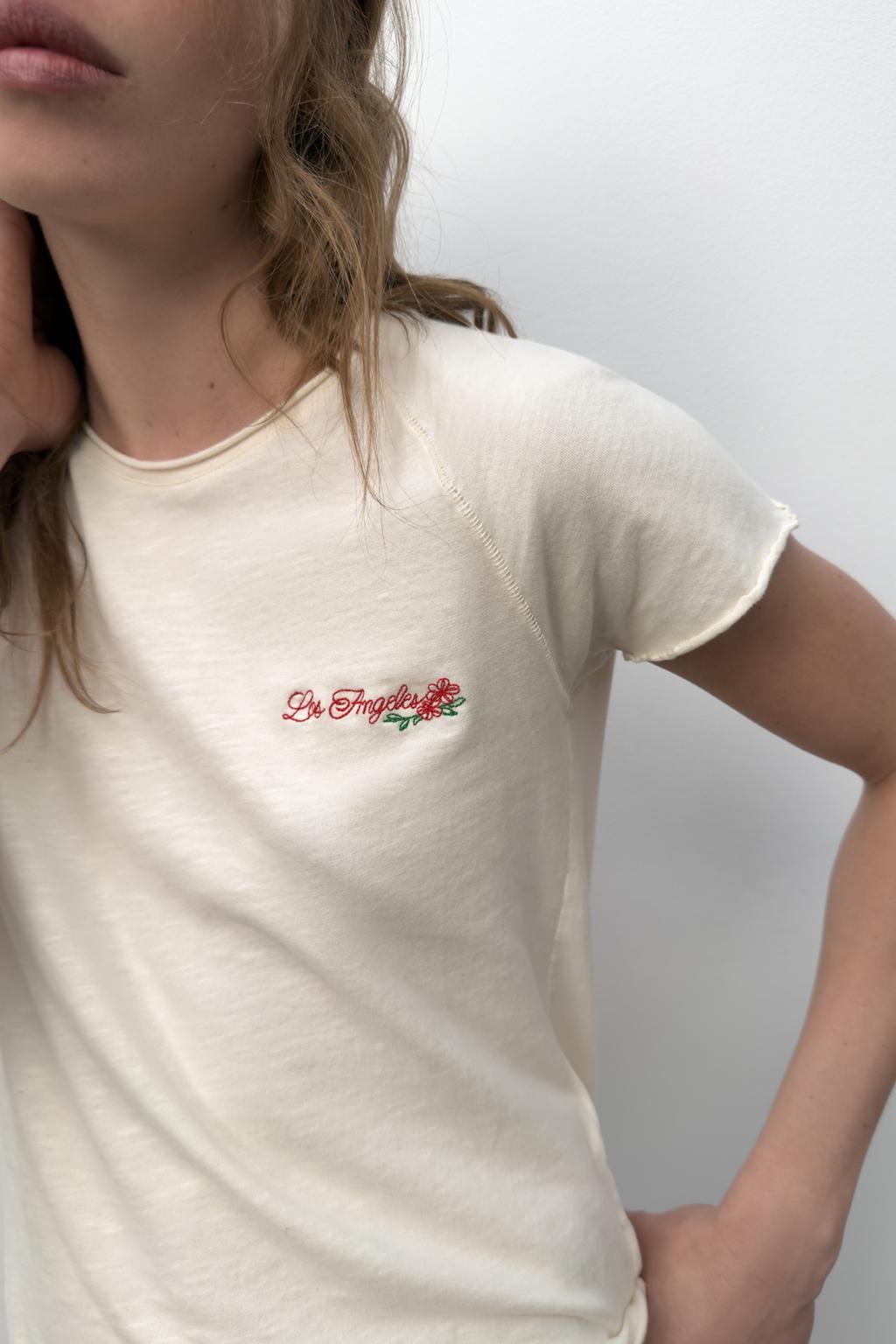TEXT RAGLAN SLEEVE T-SHIRT - image 2