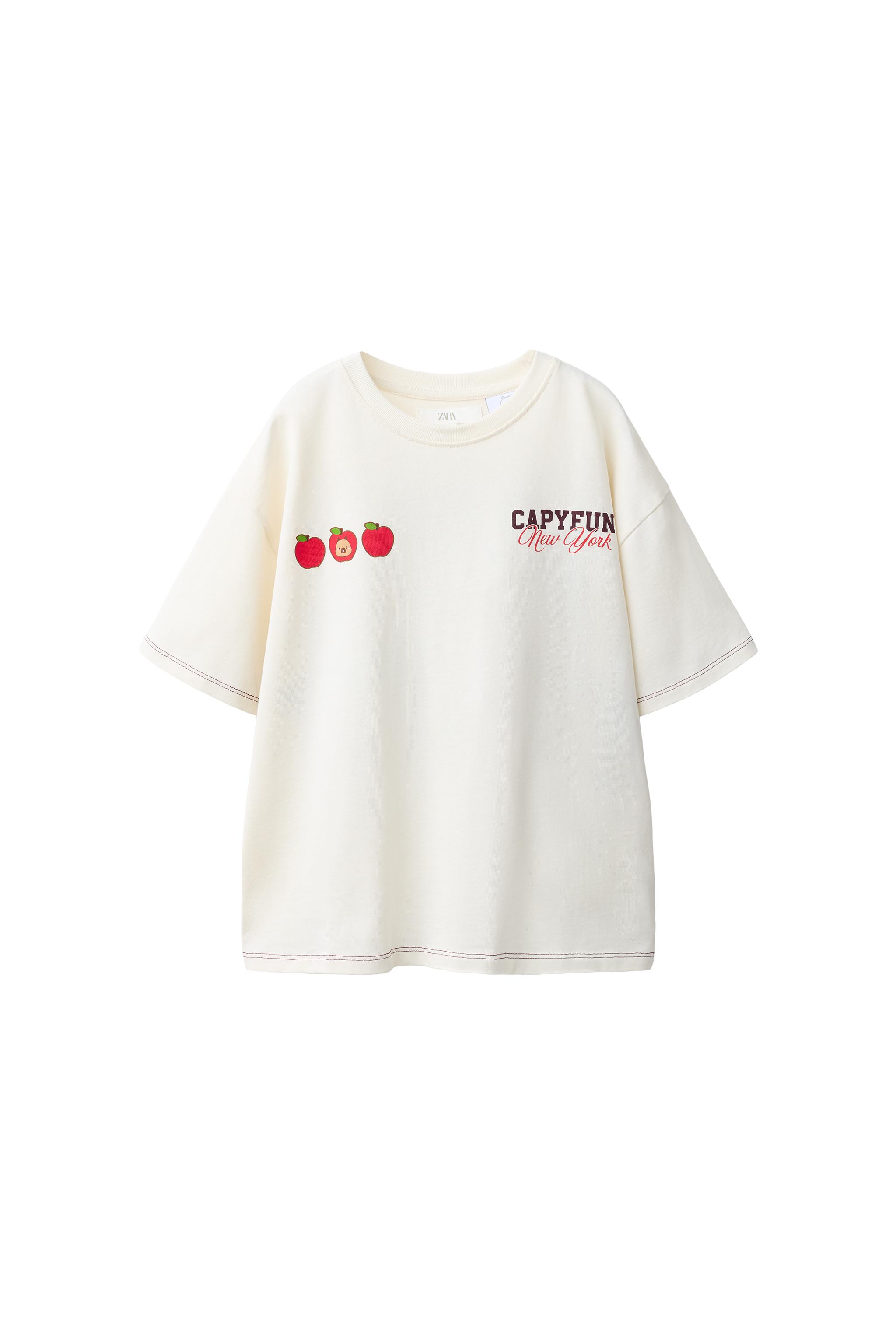 CAMISETA ESTAMPADA CAPIBARA CAPYFUN ©
