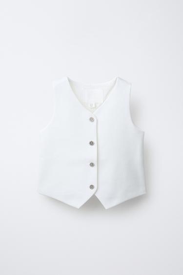 جيليه بزر حلية - أبيض الخاص بـ Zara - صورة 0