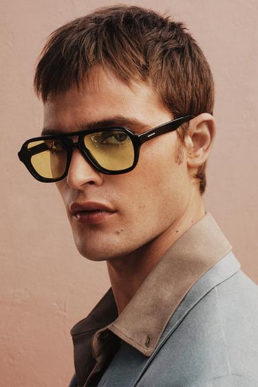 ECKIGE SONNENBRILLE - Schwarz von Zara - Bild 0