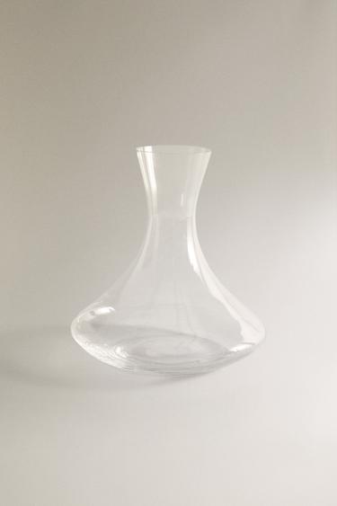 CRYSTALLINE GLASS DECANTER - Transparent by Zara