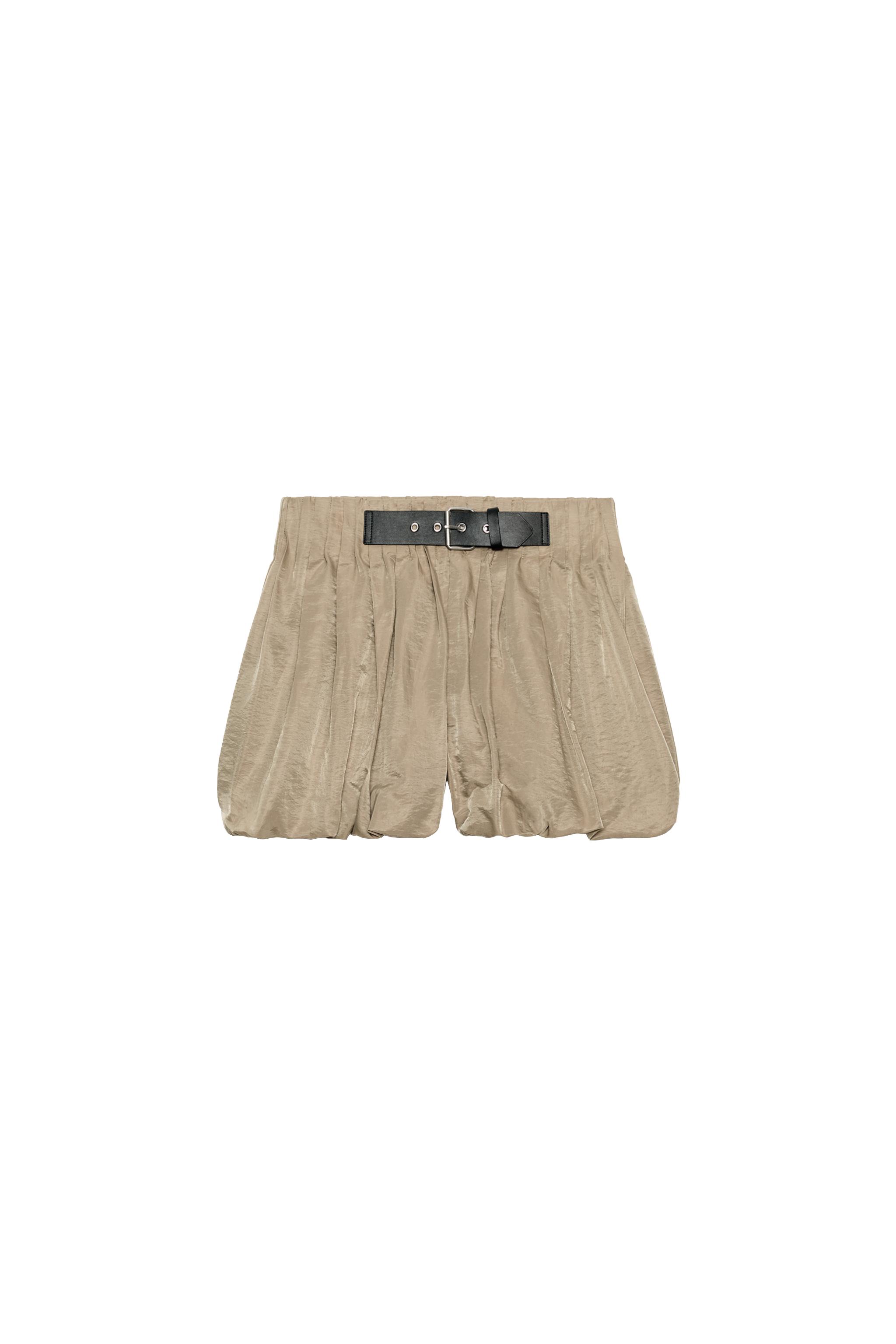 BALLOON SHORTS WITH BUCKLE - Sand | ZARA United States