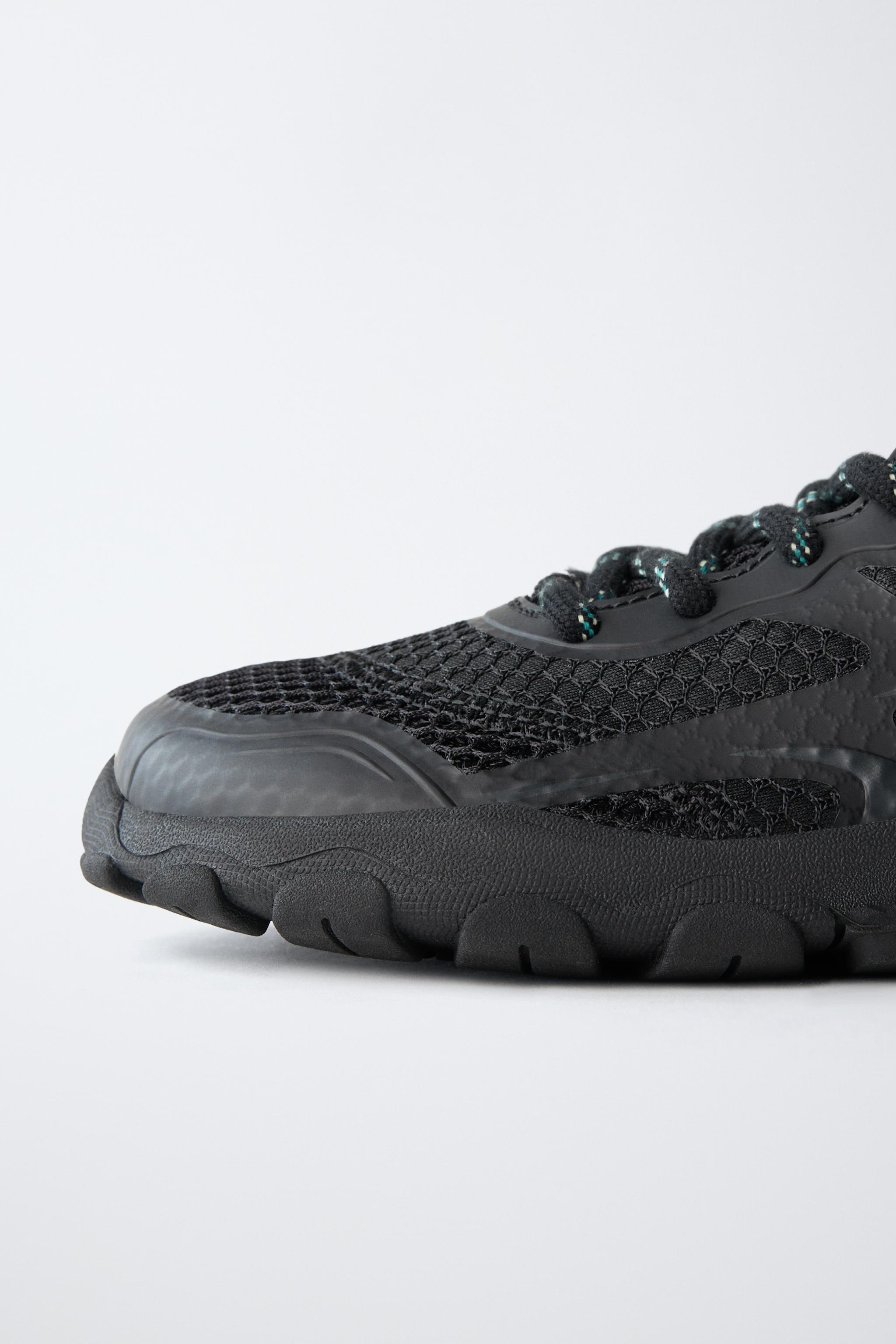 Детские кроссовки Zara BAREFOOT MESH SNEAKERS — фото 5