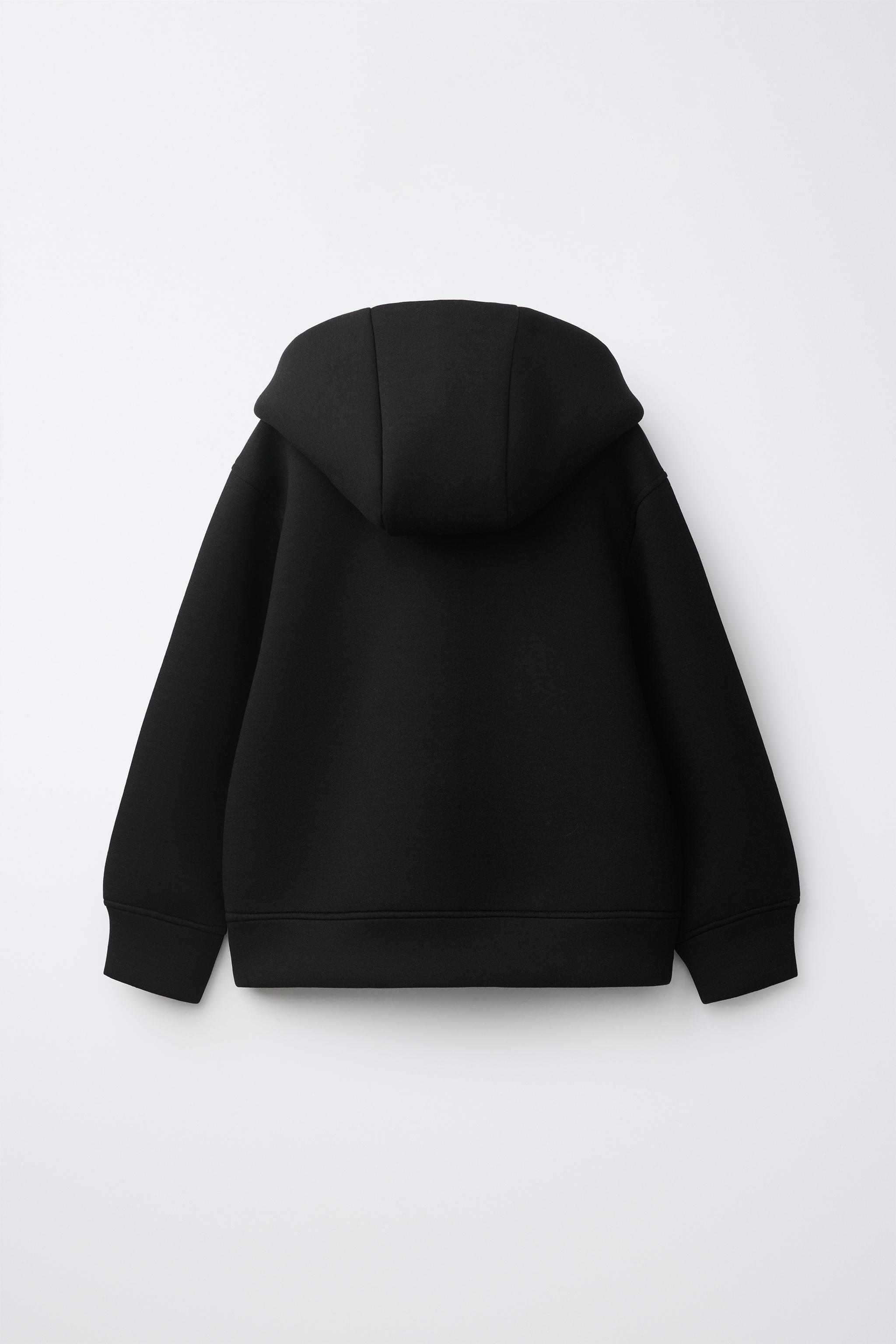 NEOPRENE ZIP-UP HOODIE