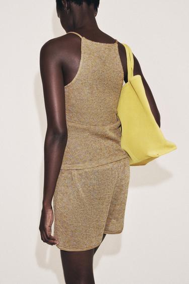 SHORT RUSTIQUE - Beige de Zara - Image 2