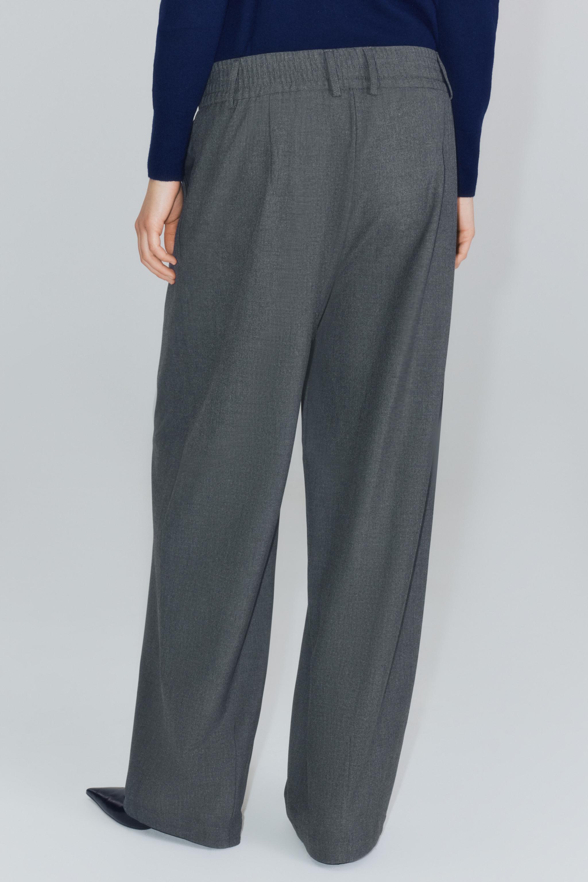 ZW COLLECTION ELASTIC WAIST PANTS