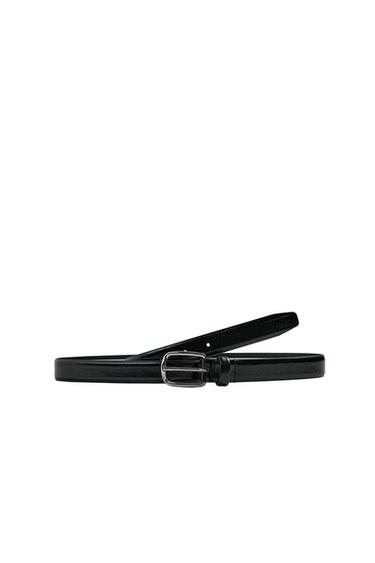 AARON LEVINE X ZARA レザーベルトブラックZaraのAARON LEVINE X ZARA レザーベルト - ブラック 