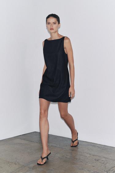 Zara KRATKA TEKSAS HALJINA ZW COLLECTION – Plava