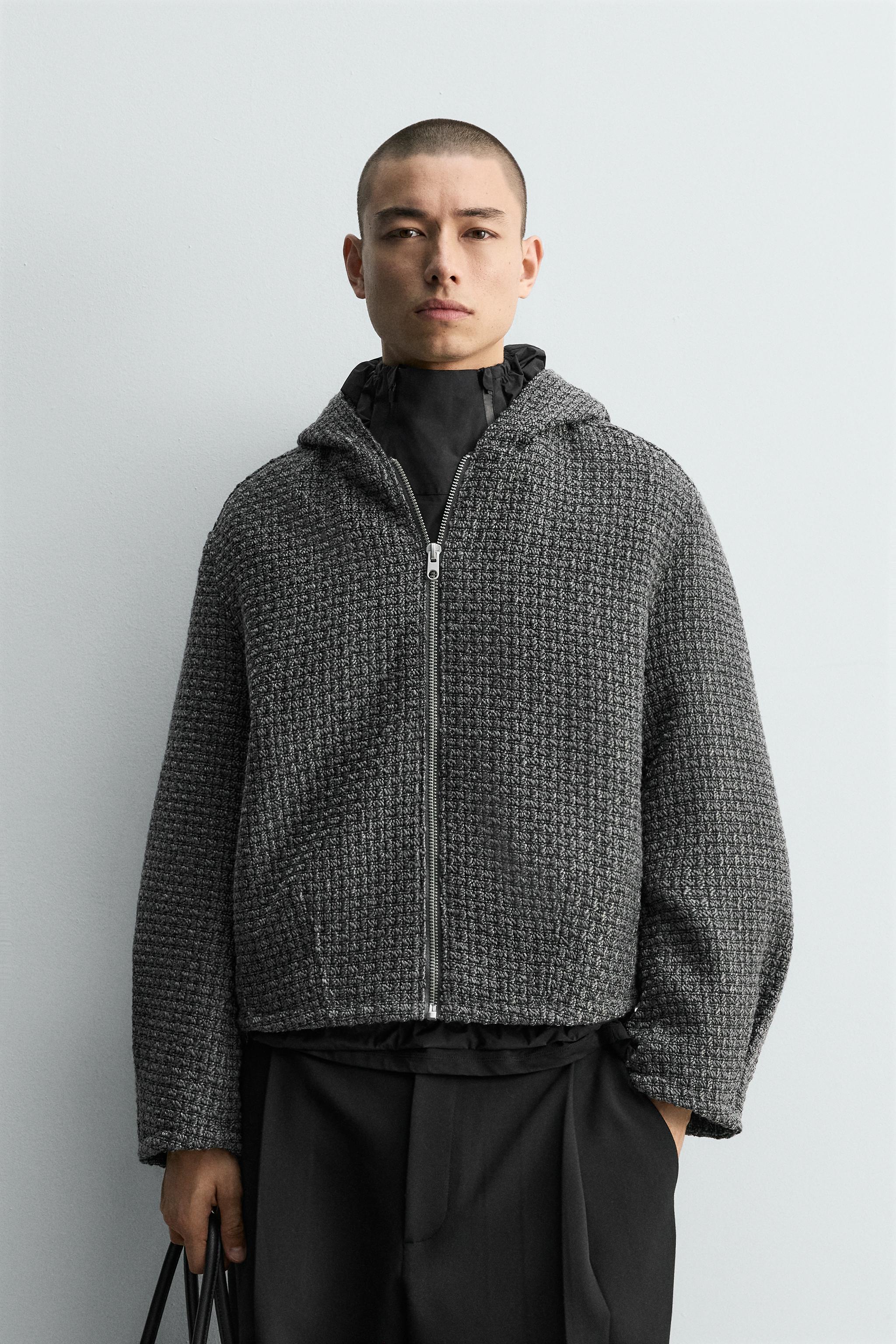 ジャケット・アウター ZARA ZARA - ZARA ザラ ソフトシャツジャケット コントラストトップ