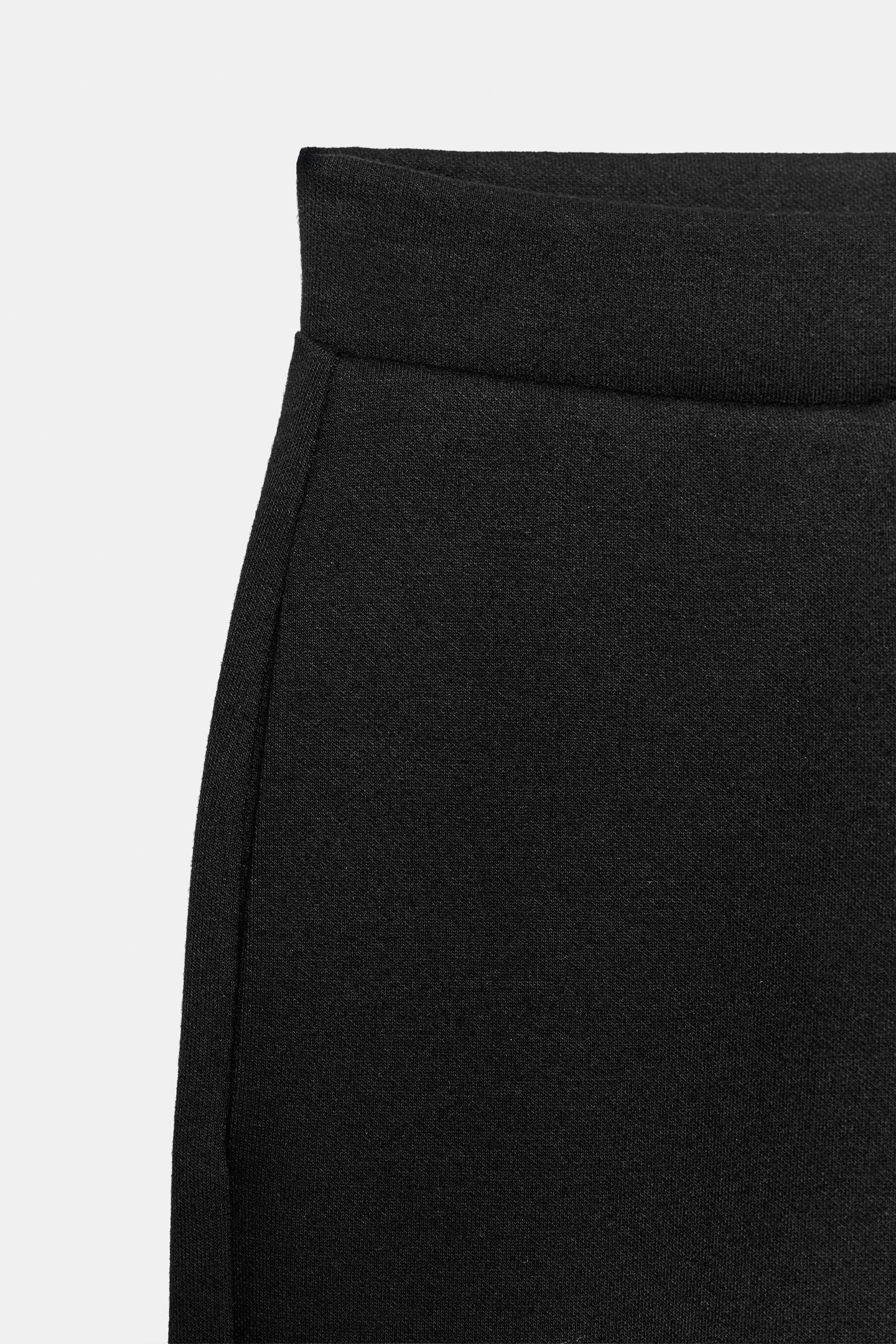 Женские брюки Zara Soft, цвет: Чёрный — фото 5