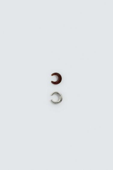 ARRACADES EARCUFF PAQUET DE 2 - Plata de Zara