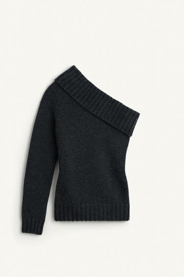 SMMTRC SLV KNT SWTR - Anthrazit von Zara