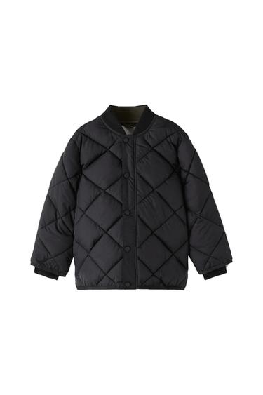 QUILTED BOMBER JACKET