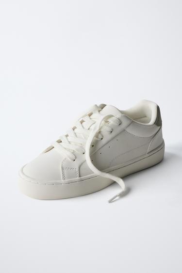 BASIC PLIMSOLLS - White by Zara - Image 2