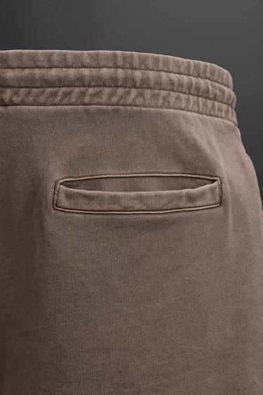 SHORT DE JOGGING - Bordeaux de Zara - Image 9
