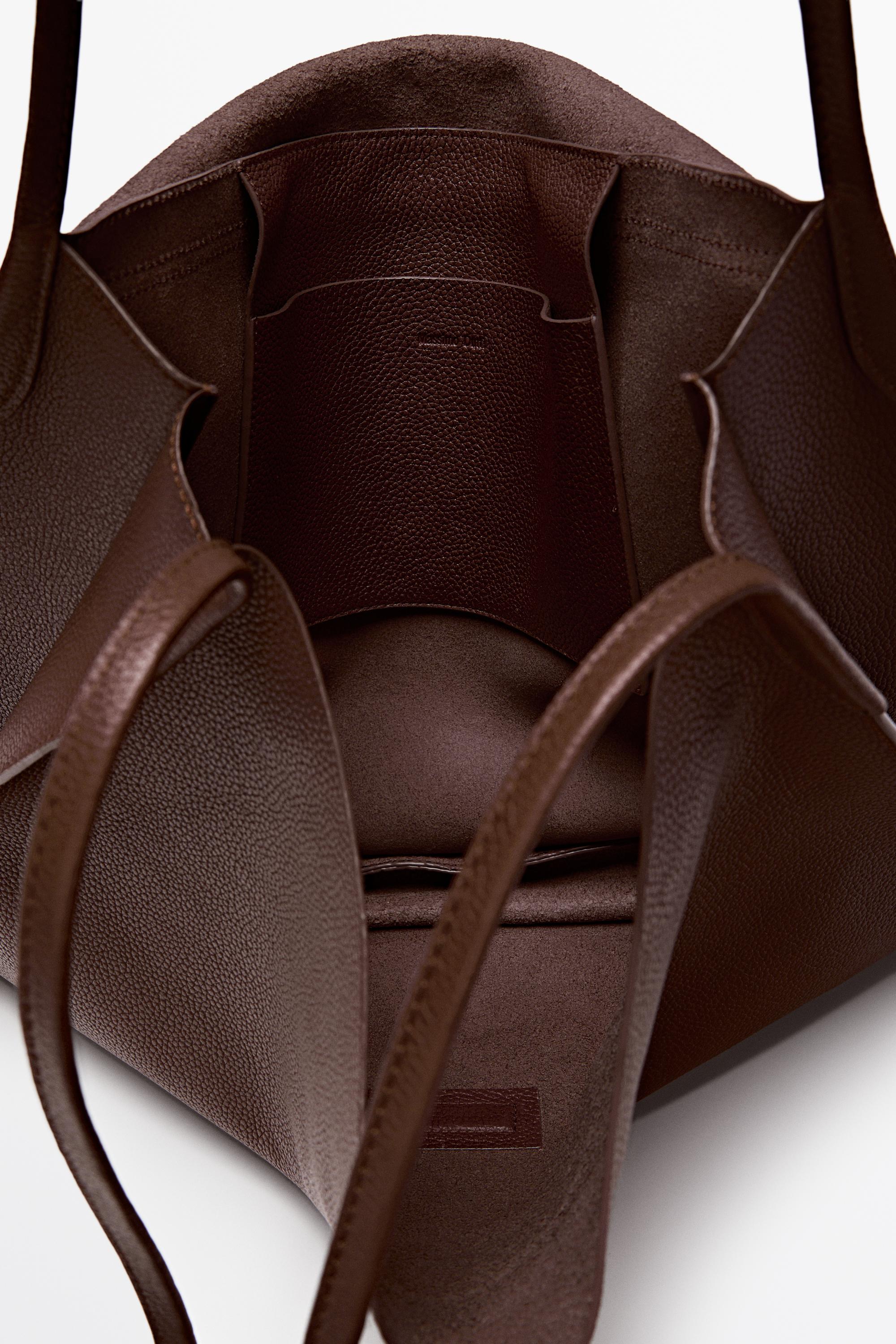 Large nappa leather flap bag - LIMITED EDITION